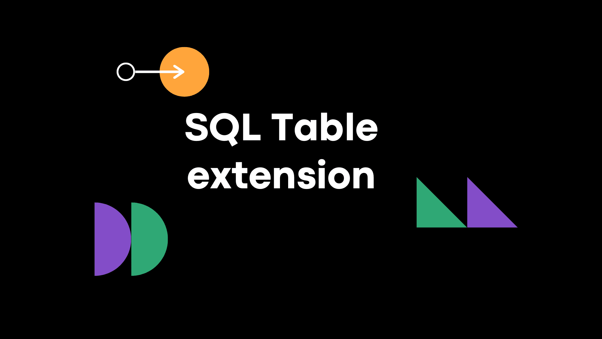 SQL Table extension