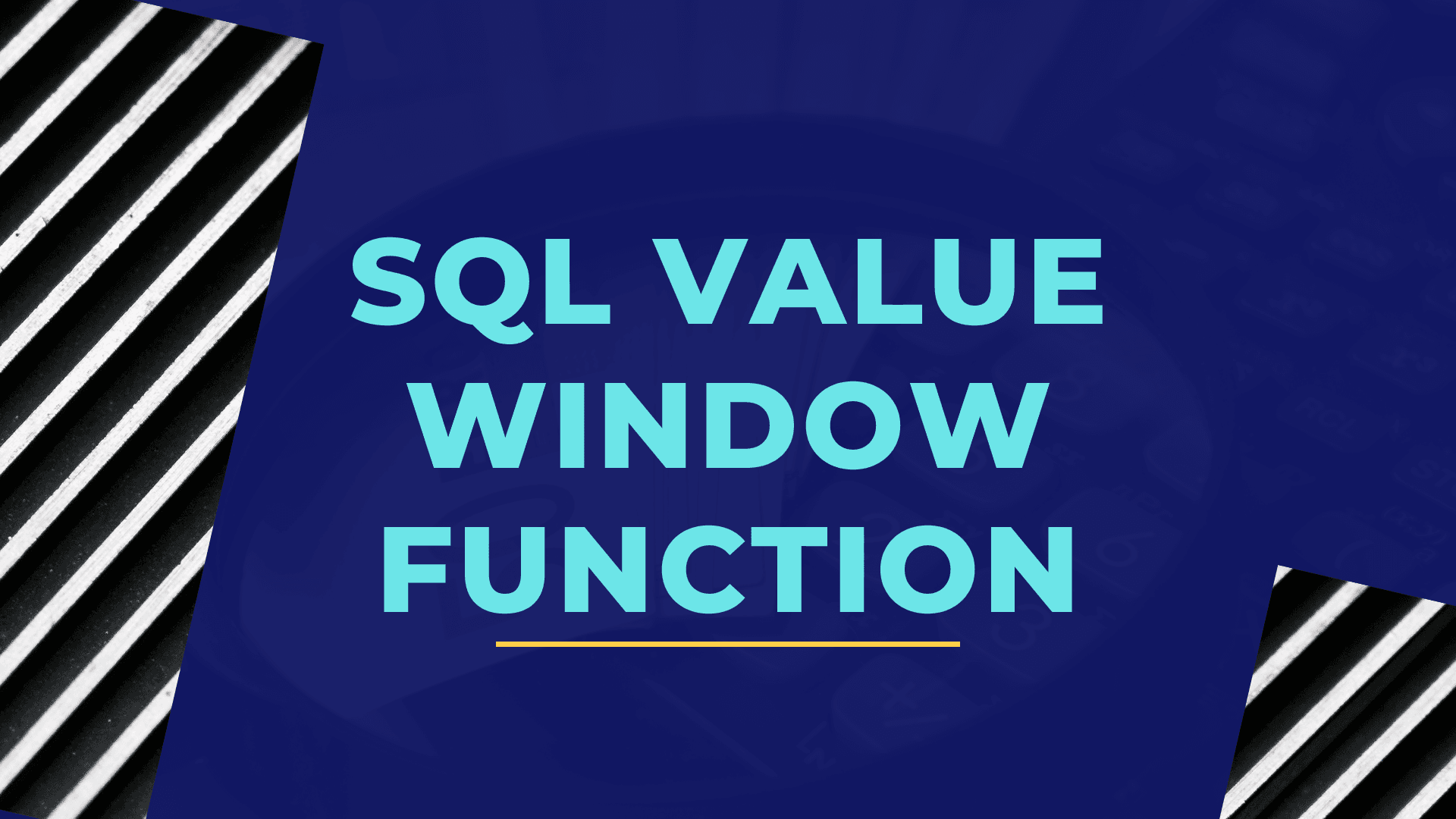 SQL Value Window Function