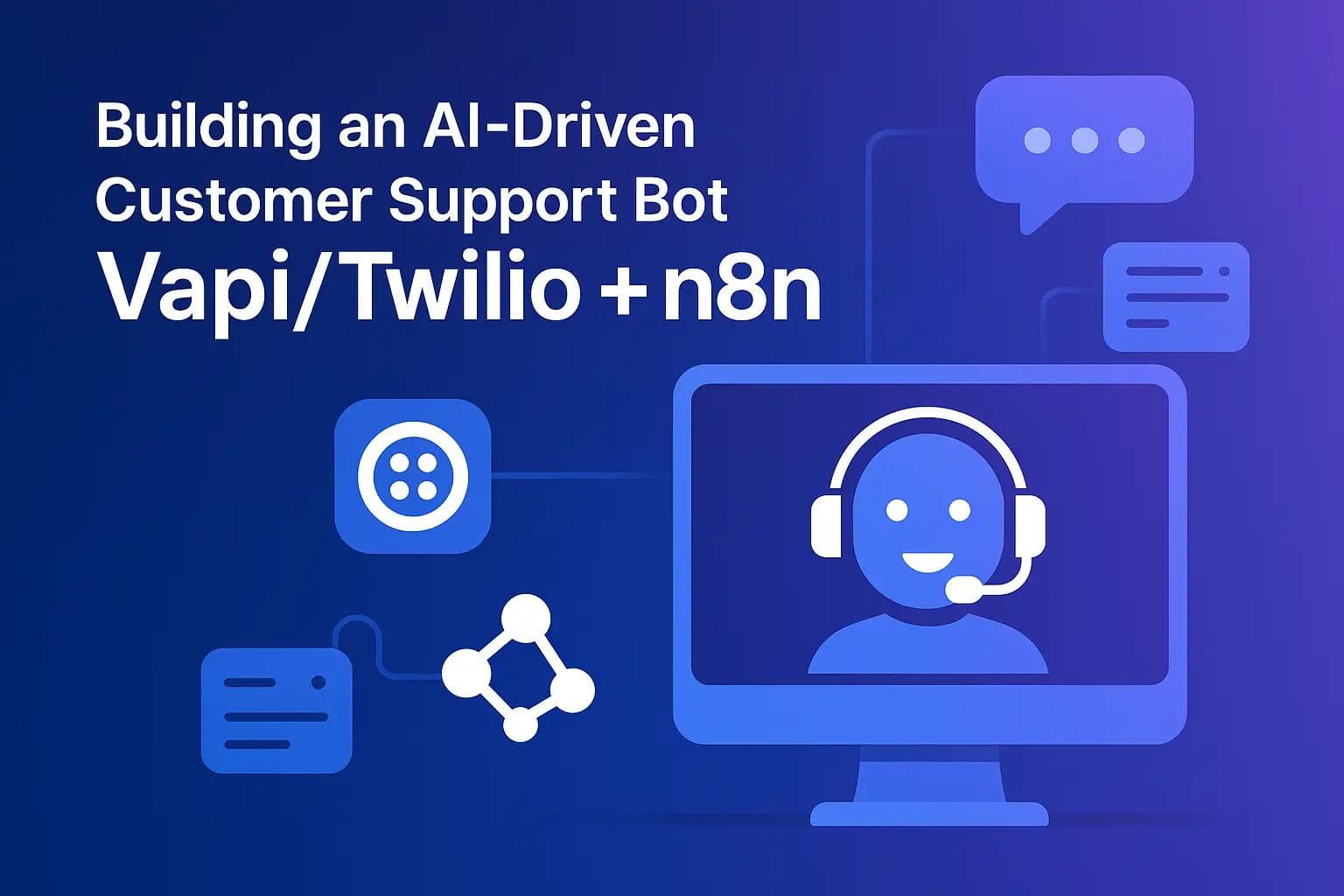 Building an AI-Driven Customer Support Bot With Vapi/Twilio + n8n