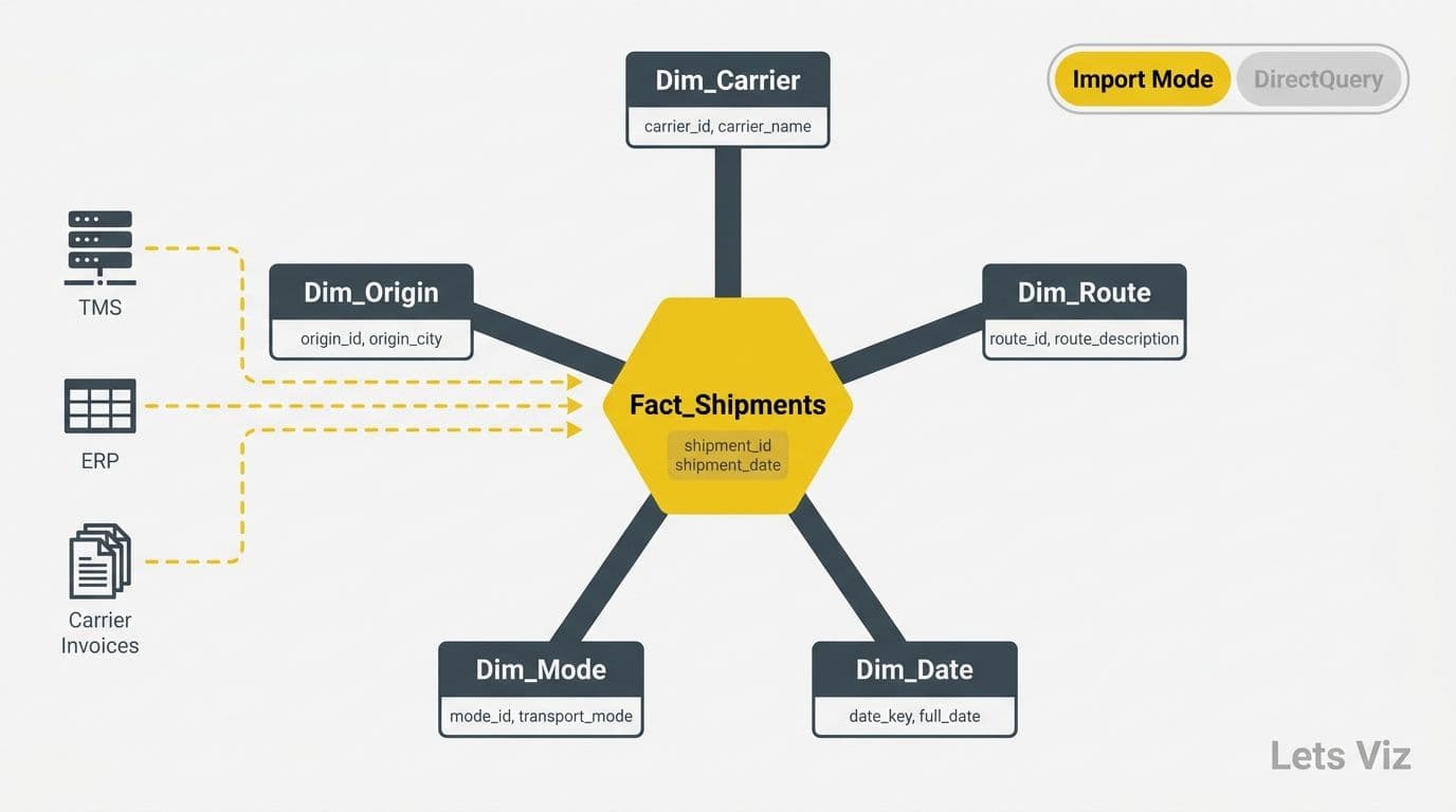 Illustration: Connecting Data Sources / Star Schema Design