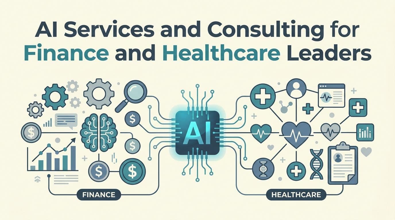 AI Services and Consulting for Finance and Healthcare Leaders