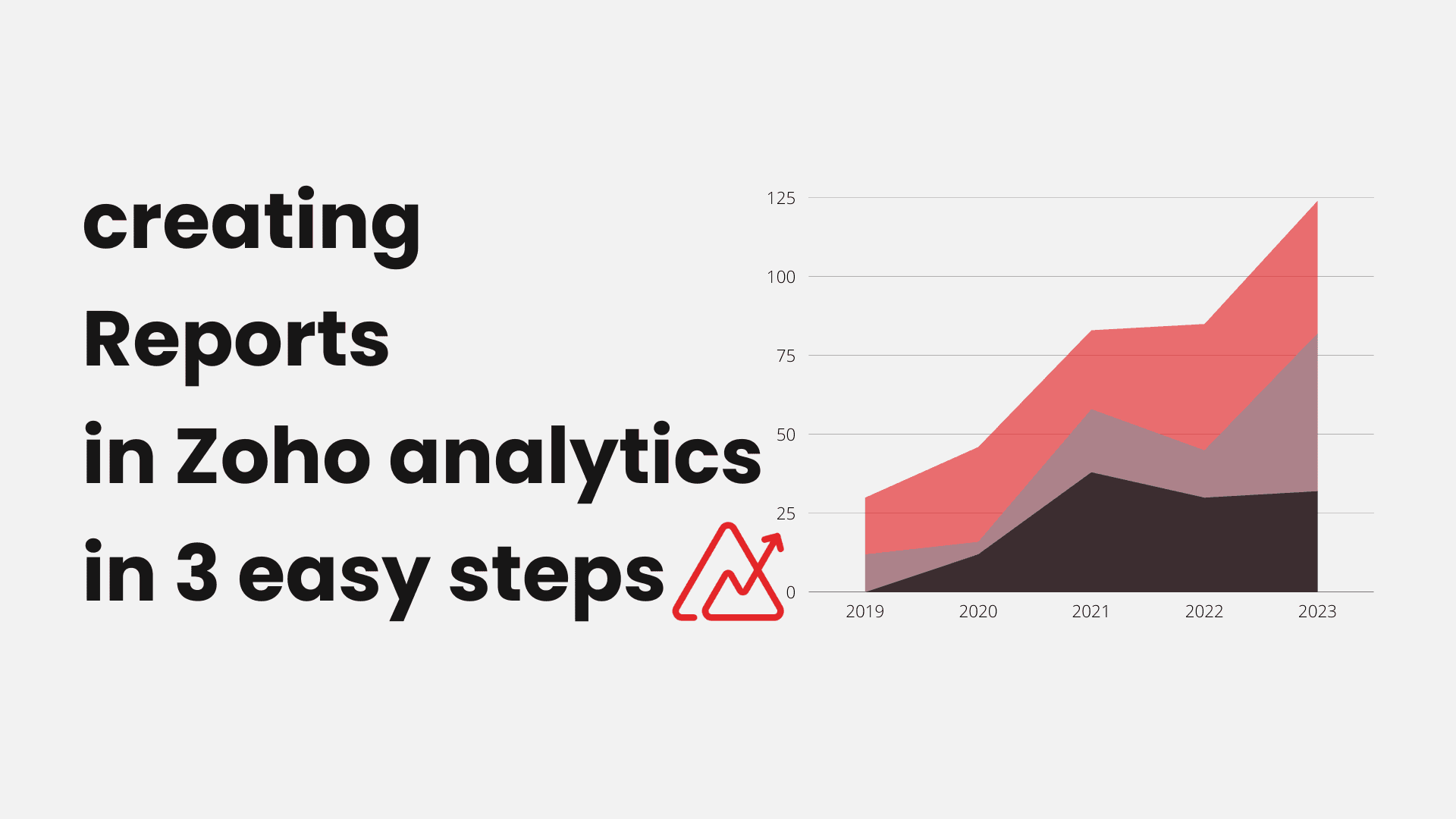 creating reports in Zoho analytics in 3 easy steps