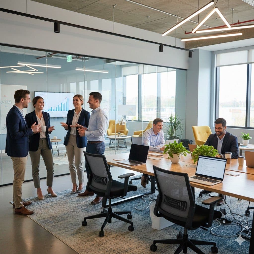 Our Culture - Collaborative Office Environment