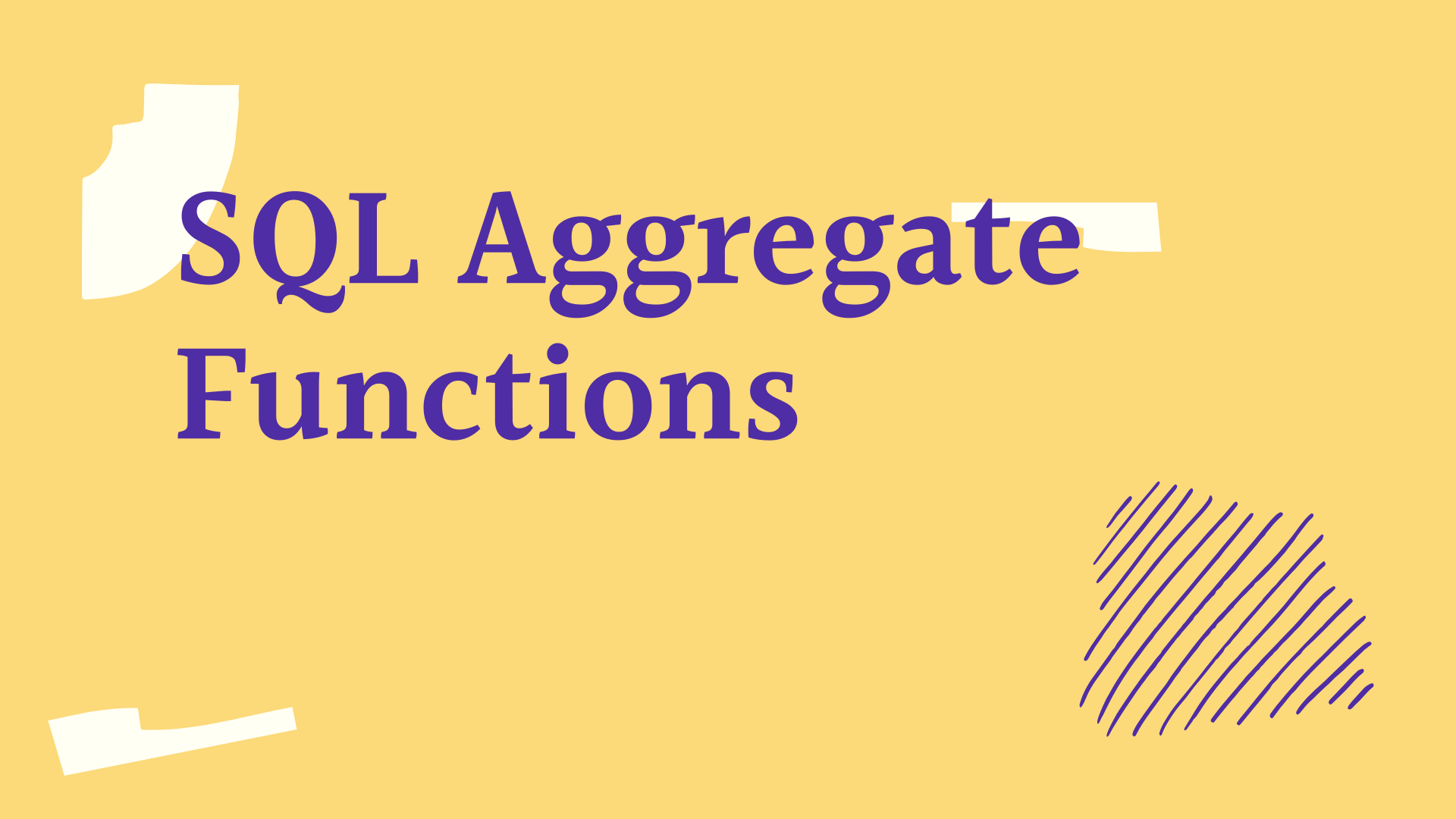 SQL Aggregate Functions - Lets Viz Technologies | Top Data Analytics ...